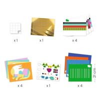 Papieren weefset - DJECO meerkleurig - thumbnail