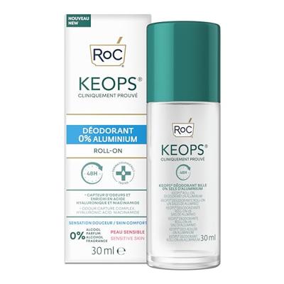 RoC Keops Roll-On Deodorant 0% Aluminium 30ml RoC Keops Roll-On Deodorant 0% Aluminium 30ml