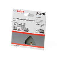 Bosch Accessoires 5x Delta F355, Best for Coatings+Composite 6, 320 - 2608605197 - thumbnail