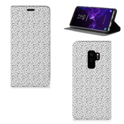 Samsung Galaxy S9 Plus | Hoesje met Magneet | Stripes Dots