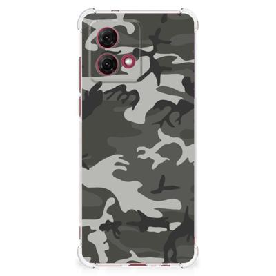Motorola Moto G84 Doorzichtige Silicone Hoesje Army Light Motorola Moto G84 Doorzichtige Silicone Hoesje Army Light
