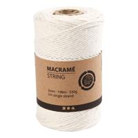 Creativ Company Https://www.cchobby.nl/macrame-koord-l-198-m-d-2-mm-off-white-330-gr-1-rol - thumbnail