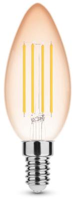Enzo Modee led kaars e14 4-33w 1800k filament amber - led7400 Enzo Modee led kaars e14 4-33w 1800k filament amber - led7400