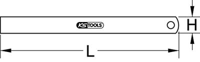 KS Tools 300.0112 3000112 Duimstok Verenstaal