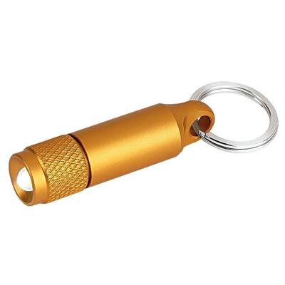 Moses sleutelhanger lamp aluminium 4,5 cm goud