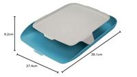 Brievenbak leitz cosy met desk organiser blauw - thumbnail