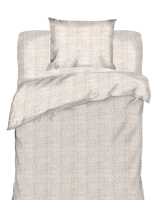Dekbedovertrek set - Beige - thumbnail