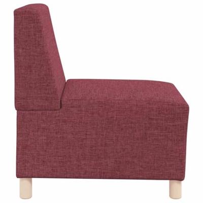 Fauteuil 55 cm stof wijnrood