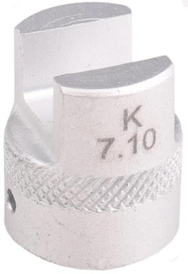 Bikeservice adapter adapter bst aluminum 7.1mm f bs5502