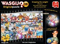 Wasgij Original 28 Dropping the Weight 1000 pcs Legpuzzel 1000 stuk(s) - thumbnail