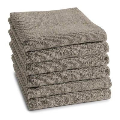 DDDDD keukendoek logo 50 x 55 cm taupe