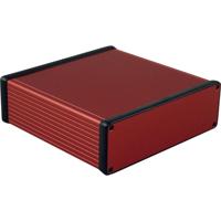 Hammond Electronics 1455T1601RD Profielbehuizing 160 x 165 x 51.5 Aluminium Rood 1 stuk(s) - thumbnail