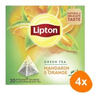 Lipton - Groene Thee Mandarin Orange - 4x 20 zakjes - thumbnail