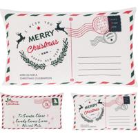 Kussen kerst envelop 50x30cm - thumbnail