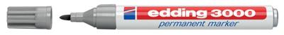 Edding permanent marker 3000 grijs