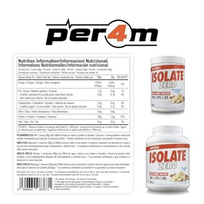 PER4M Isolate Zero White Chocolate Hazelnut (2000 g)