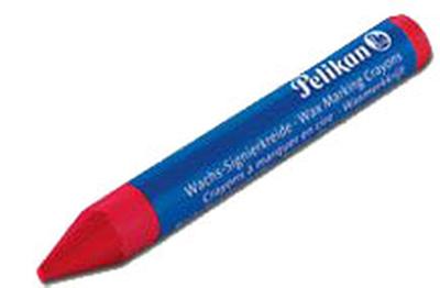 Pelikan vetkrijt 772 rood, doos van 12 stuks