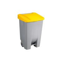 Sunware basic vuilnisbak 60ltr op wielen - thumbnail