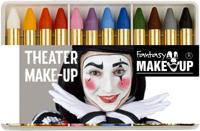 Theater Make-Up Sticks Basic (12st) - thumbnail