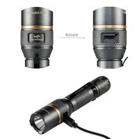 LED&apos;s Work Oplaadbare LED Zaklamp - 450 Lumen - IPX7 Waterdicht - Met 3 lichtstanden - thumbnail