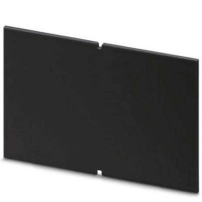 Phoenix Contact UCS SW 125-H 9005 Zijkant PC Zwart (b x h x d) 96 x 59.50 x 2 mm 10 stuk(s)