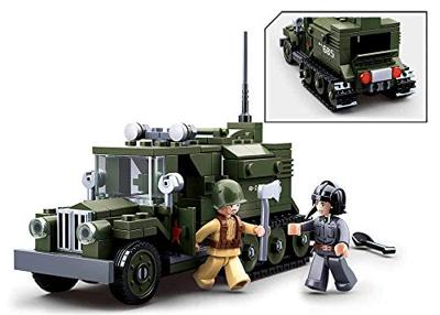 Sluban wwii - gaz geallieerde half-track 2in1 - 470dlg. - thumbnail