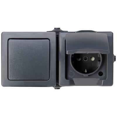 Kopp 138615002 Nautic spatwaterdicht Antraciet 1 stuk(s)