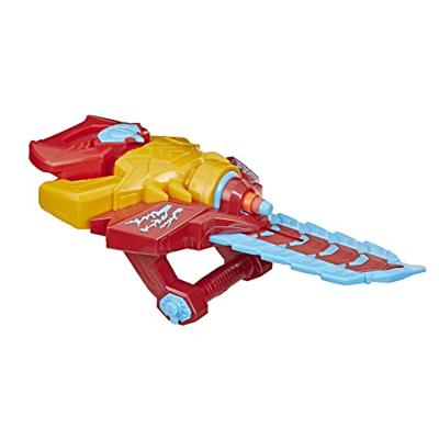Nerf marvel mech strike monster hunters iron man + 3 darts - thumbnail