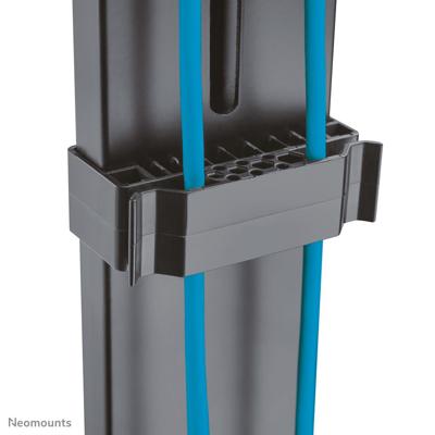 Neomounts FPMA-D860DBLACK Monitor-tafelbeugel 2-voudig 25,4 cm (10) - 68,6 cm (27) Zwart Kantelbaar, Roteerbaar, Zwenkbaar