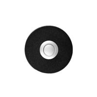 Ivana beldrukker - Ø52mm - mat zwart - thumbnail