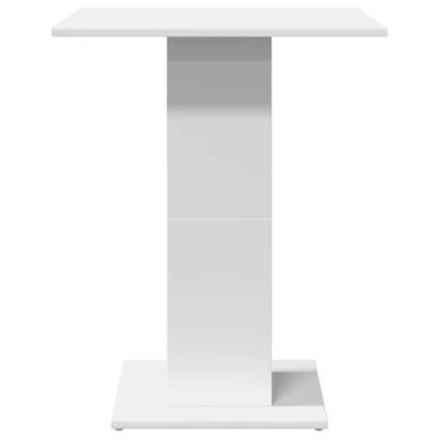 Bistrotafel 60x60x75 cm bewerkt hout wit