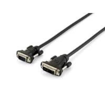 Equip VGA-kabel DVI analoog 12+5 HDB15 1,8 m zwart