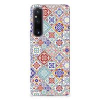 Sony Xperia 1 V | TPU | Siliconen hoesje | Tiles Color - thumbnail