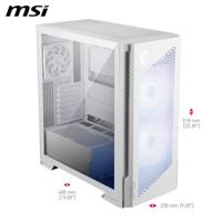 MSI MPG VELOX 300R AIRFLOW PZ Midi Tower Wit - thumbnail