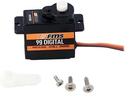 FMS - 9g digital gear servo positive with 460mm wire (FMS9GDP)