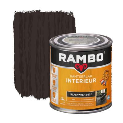 Rambo Pantserlak Interieur Transparant Mat - Blackwash