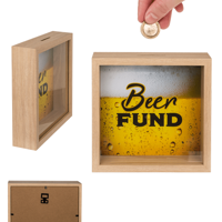 Houten Spaarpot - Beer Fund - thumbnail