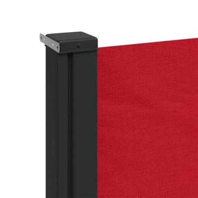 VidaXL Windscherm uittrekbaar 180x600 cm rood