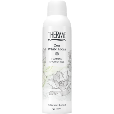 Therme Zen White Lotus Douche Foam Therme Zen White Lotus Douche Foam