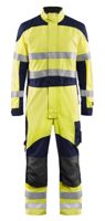 Blåkläder Multinorm Inherent overalls 60891512 | High-Vis Geel/Marineblauw | Maat 46 - 7330509625996 - thumbnail