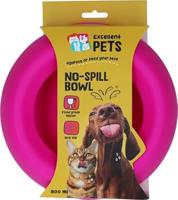 Excellent Pets No-Spill Bowl 800ml Roze M - thumbnail