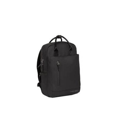 New Rebels Bruce Miami Rugzak 9L Waterafstotende Laptop Rugtas 13 inch Schooltas en Werktas van PU Nylon Comfortabel Comp 9L Black