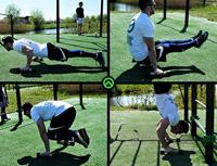 Mini Houten Parallettes - Inclusief Draagtas | StreetGains® - thumbnail