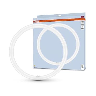 OSRAM HOMELIGHTING LED-buis-Ring Energielabel: E (A - G) G10q 24 W = 40 W Neutraalwit 1 stuk(s) (Ø x l) 400 mm x 400 mm OSRAM HOMELIGHTING LED-buis-Ring Energielabel: E (A - G) G10q 24 W = 40 W Neutraalwit 1 stuk(s) (Ø x l) 400 mm x 400 mm