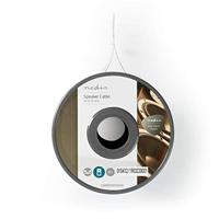 Speaker-Kabel | 2x 0,75 mm2 | 100 m | Op Rol | Zwart/Rood - thumbnail