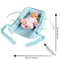 Theo Klein Baby Coralie 3-in-1 draagtas pop - thumbnail