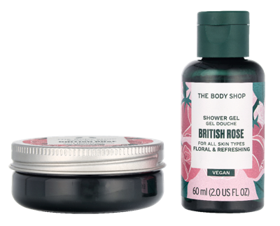 The Body Shop G1 Intro British Rose Giftset 140 ml The Body Shop G1 Intro British Rose Giftset 140 ml
