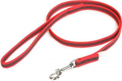 Antislip Hondenriem - 14mm x 1m - Met handvat - Rood