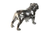 Decoratieve figuren Home ESPRIT Zilverkleurig Hond Loft 28,5 x 11 x 16 cm - thumbnail