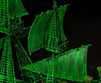 Revell Ghost Ship (Glow in the dark, Easy click system) - thumbnail